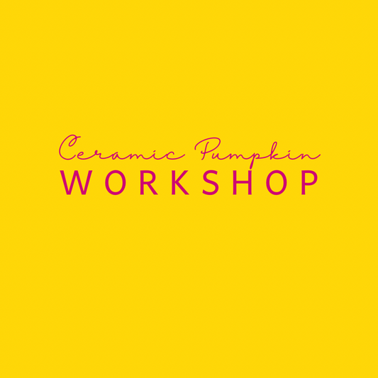 Ceramic Pumpkins Workshop (3 hours)